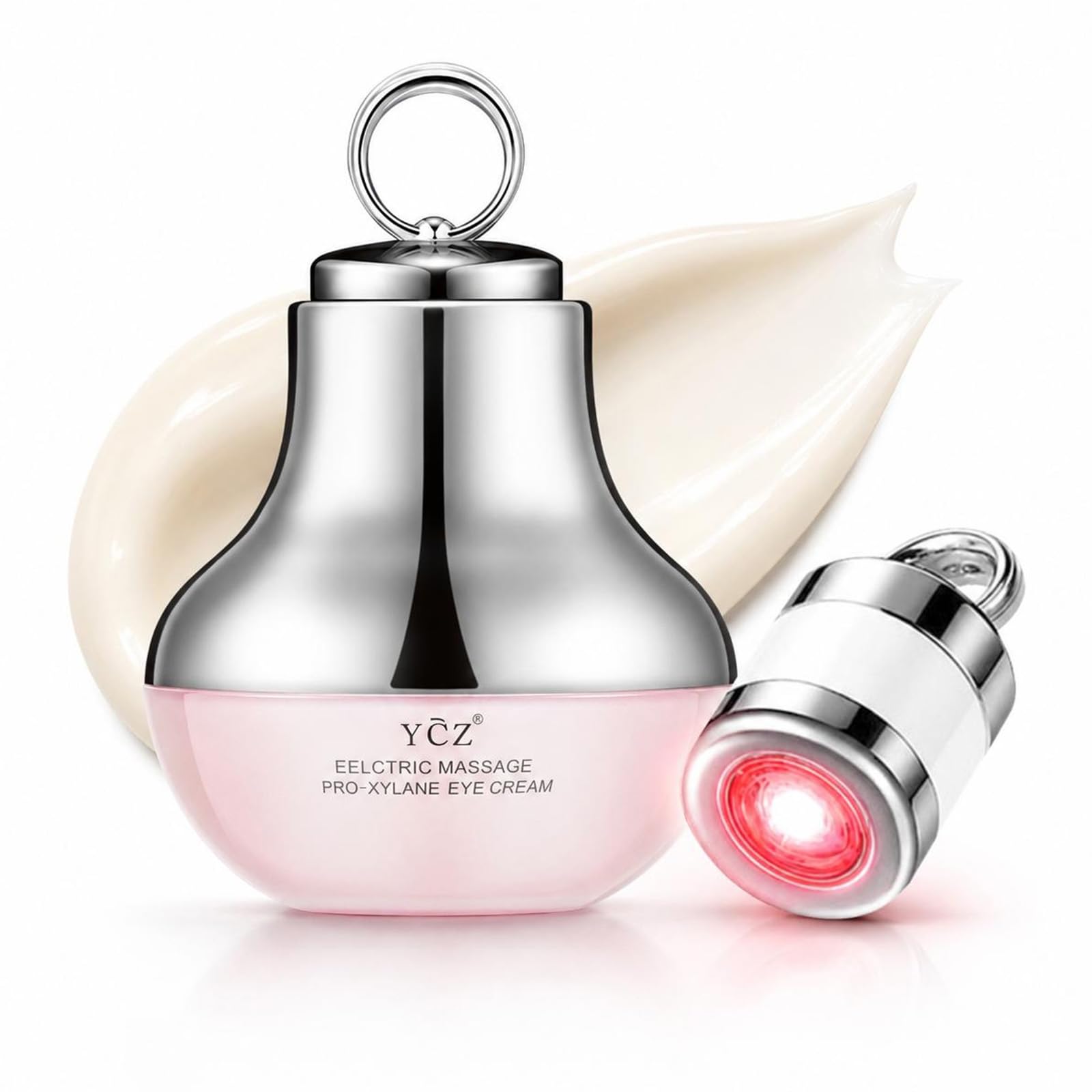 Amazon.com: Ycz Red-Glow Electric Massage Eye Cream for Fading